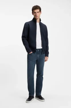 Maine regular-fit jeans in blue comfort-stretch denim