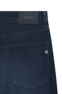 Maine regular-fit jeans in dark-blue extra-soft denim