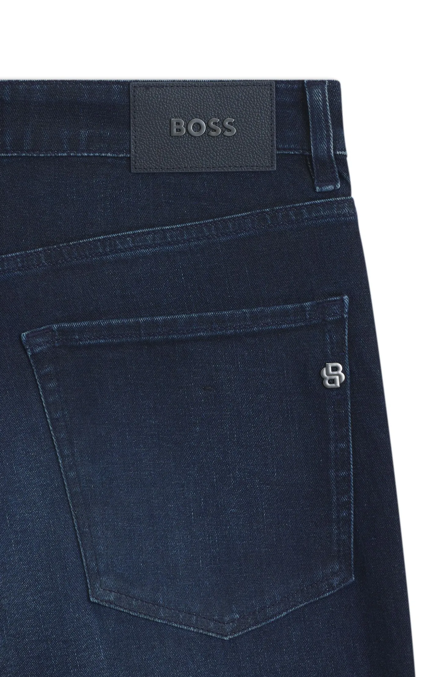 Maine regular-fit jeans in dark-blue extra-soft denim