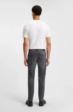 Maine regular-fit jeans in grey comfort-stretch denim