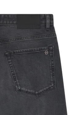 Maine regular-fit jeans in grey comfort-stretch denim