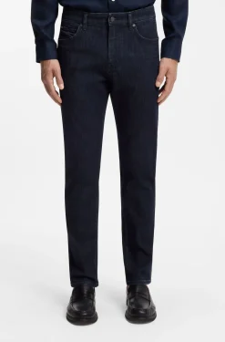 Maine regular-fit jeans in indigo denim