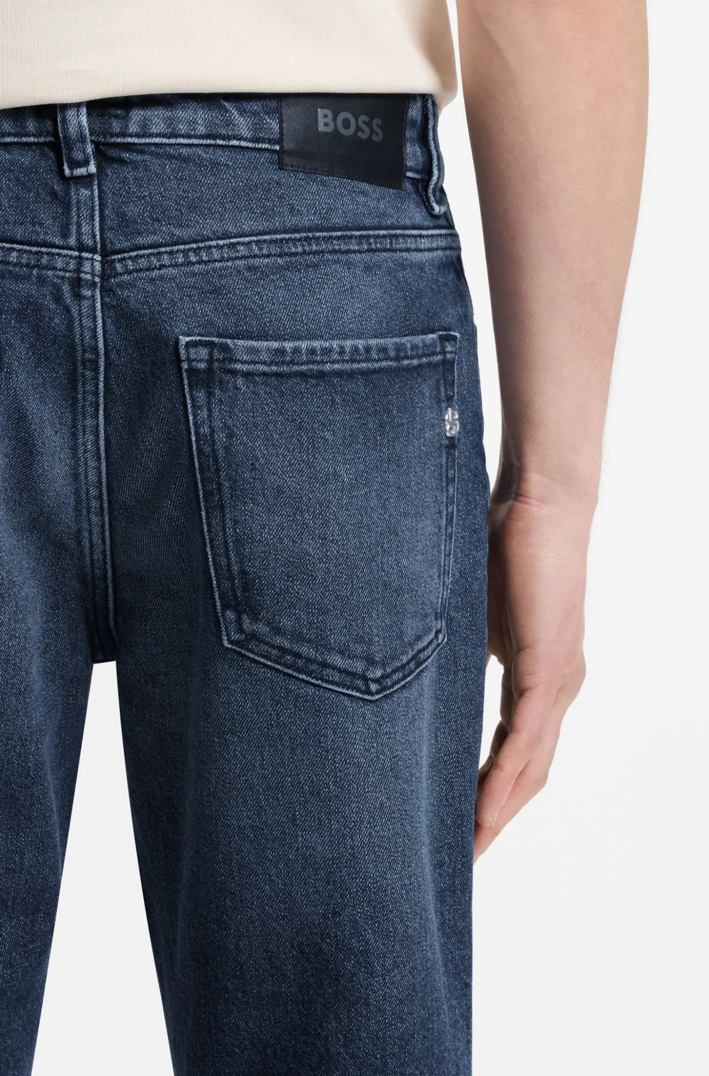 Maine regular-fit jeans in indigo denim