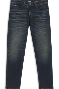 Maine Regular-fit jeans in indigo stretch cotton-blend