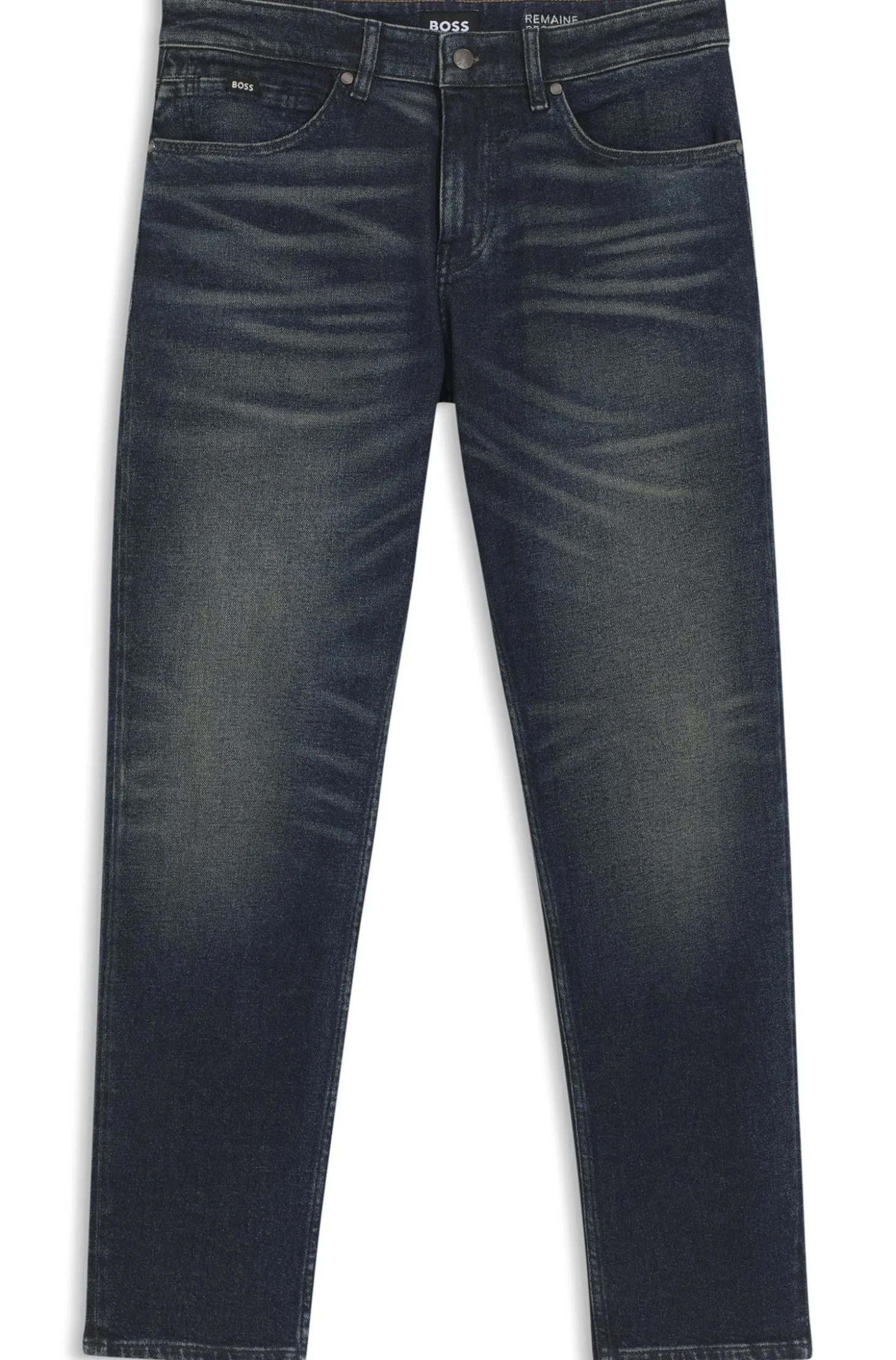 Maine Regular-fit jeans in indigo stretch cotton-blend
