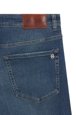 Maine regular-fit jeans in soft-motion denim