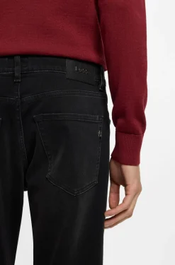Maine regular-fit jeans in soft-touch denim