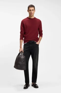 Maine regular-fit jeans in soft-touch denim