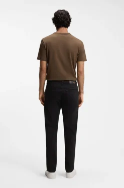 Maine Regular-fit jeans in stay-black comfort-stretch denim