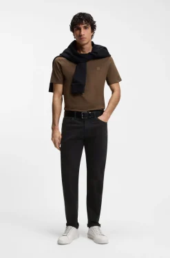Maine Regular-fit jeans in stay-black comfort-stretch denim