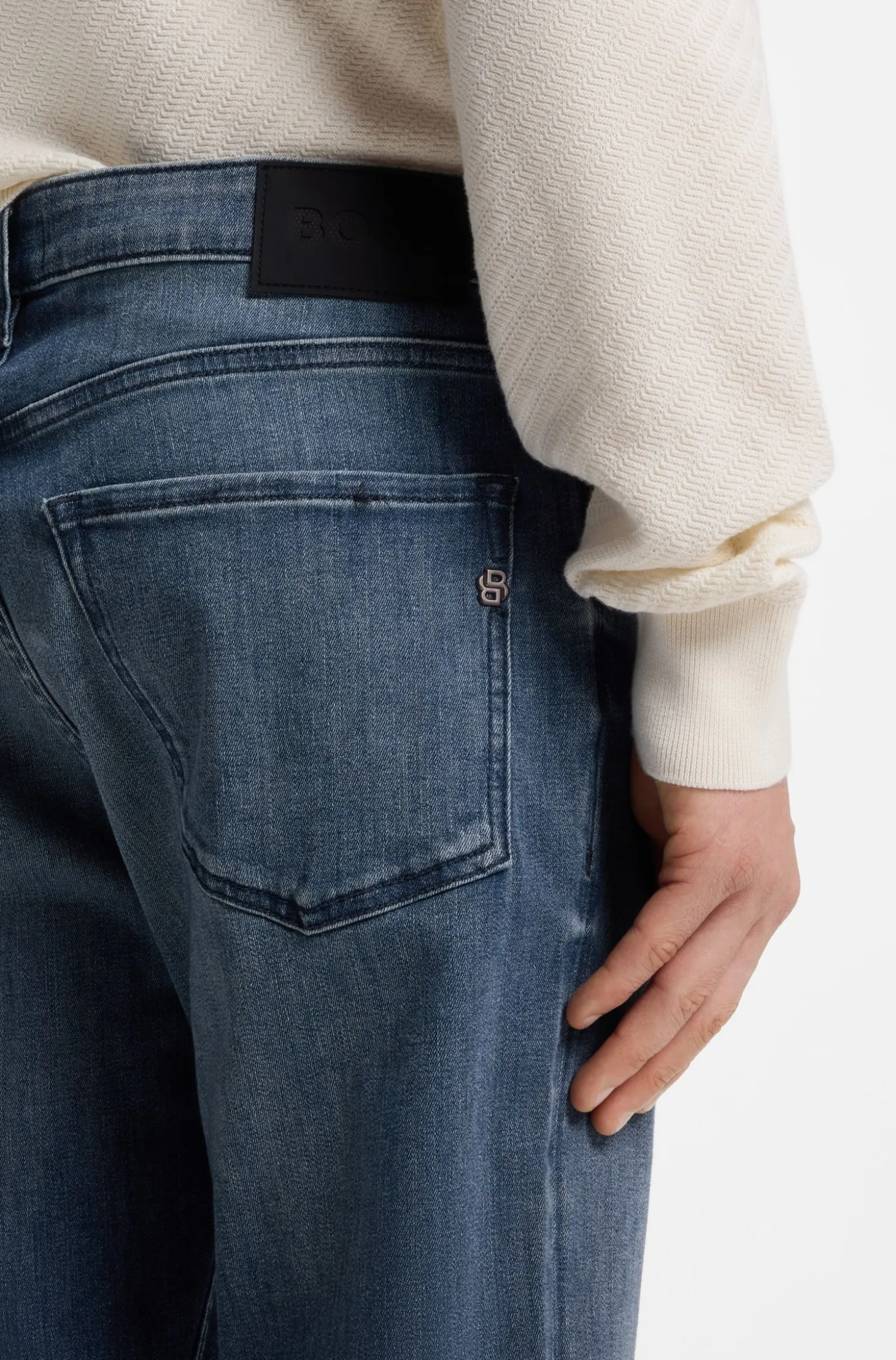 Maine Regular-fit jeans in stretch denim