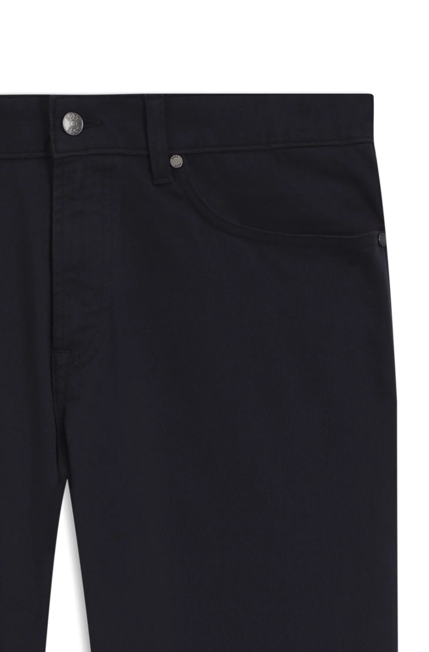 Maine regular-fit trousers in stretch-cotton twill