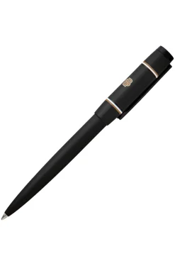 Matte-black ballpoint pen with Double B monogram