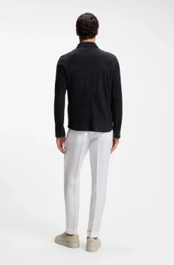 Metis suede shirt with nappalan inner