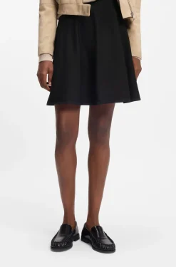 Mini skirt in stretch jersey