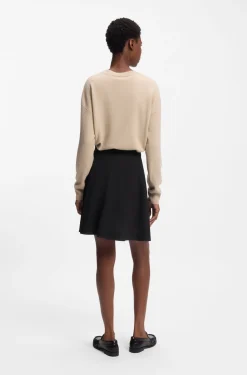 Mini skirt in stretch jersey
