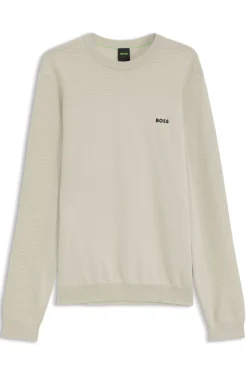 Mixed-structure sweater with moisture management