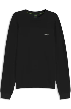 Mixed-structure sweater with moisture management
