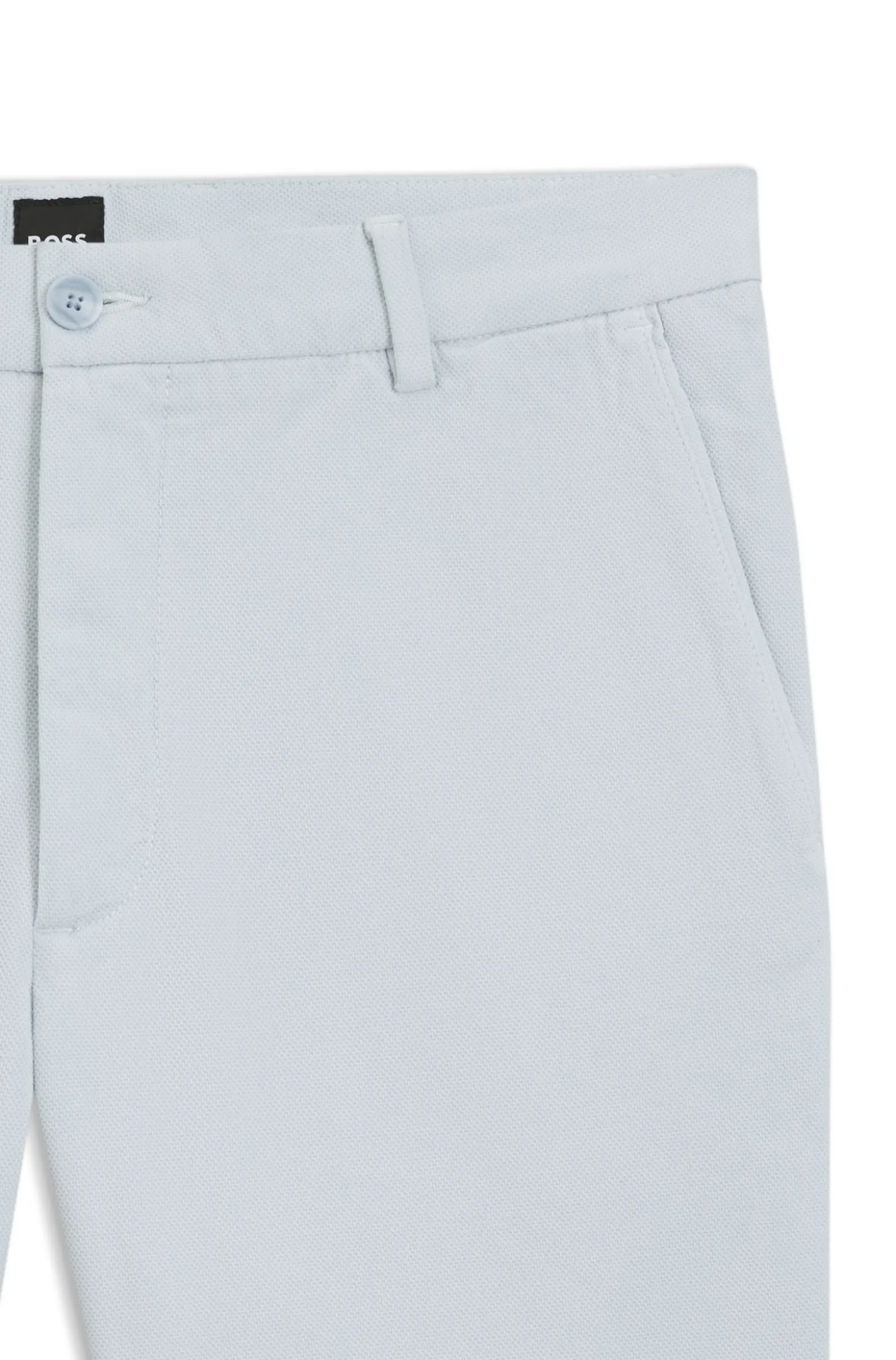 Modern-fit shorts in stretch cotton