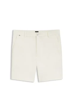 Modern-fit shorts in stretch cotton