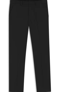 Modern-fit trousers in a performance-stretch wool blend