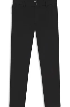 Modern-fit trousers in cotton-blend twill