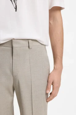 Modern-fit trousers in stretch twill