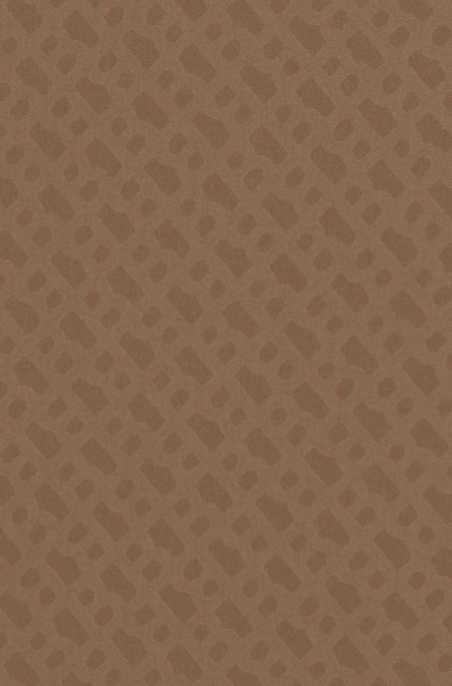Monogram-canopy pocket umbrella in camel