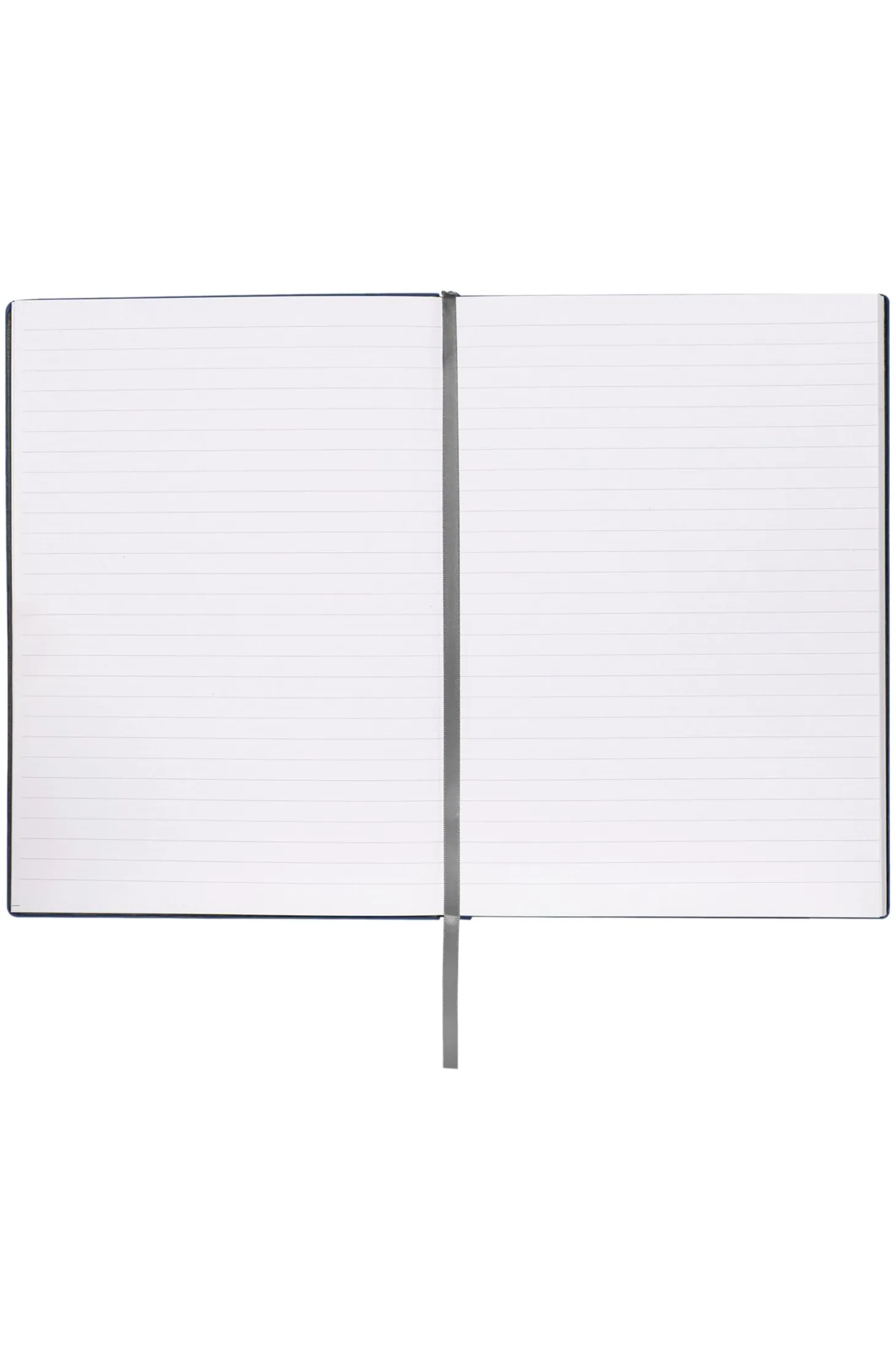 Navy A5 notebook with Double B monogram