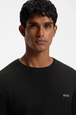 Ottoman pyjama T-shirt with embroidered logo