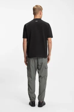 Oversized-fit T-shirt in cotton jersey