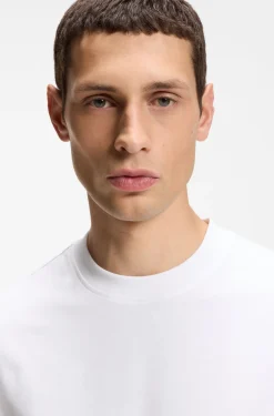 Oversized-fit T-shirt in cotton jersey