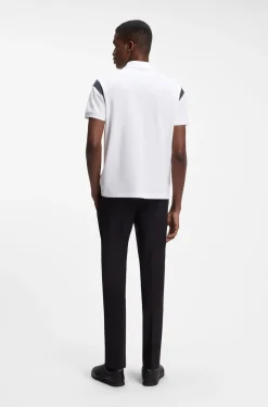 Paddy polo shirt in stretch cotton