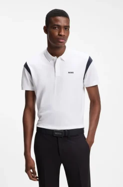 Paddy polo shirt in stretch cotton