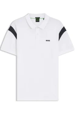 Paddy polo shirt in stretch cotton