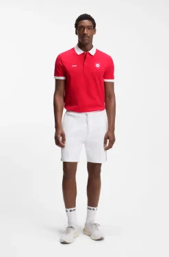 Paddy polo shirt with country flag