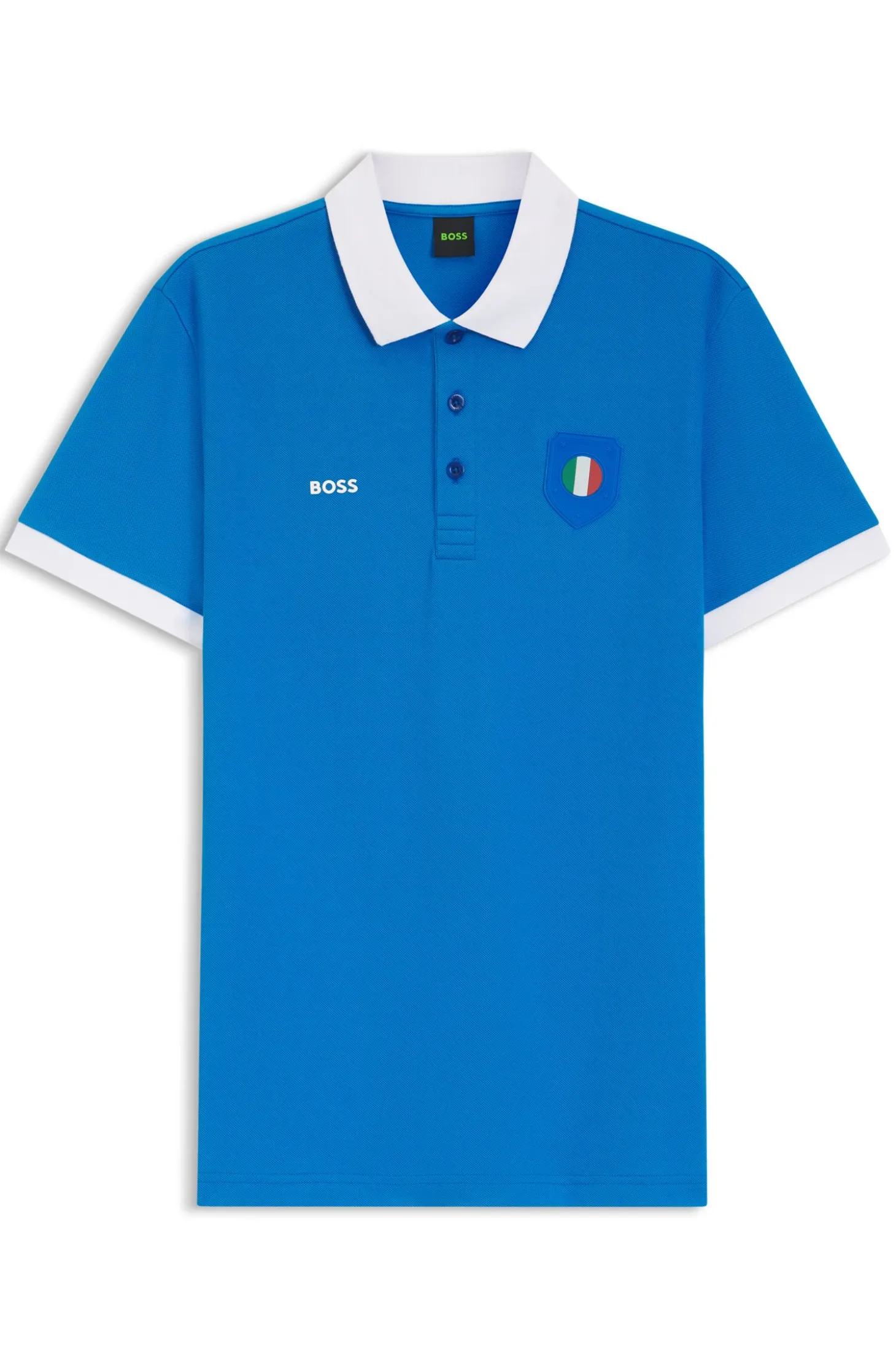 Paddy polo shirt with country flag