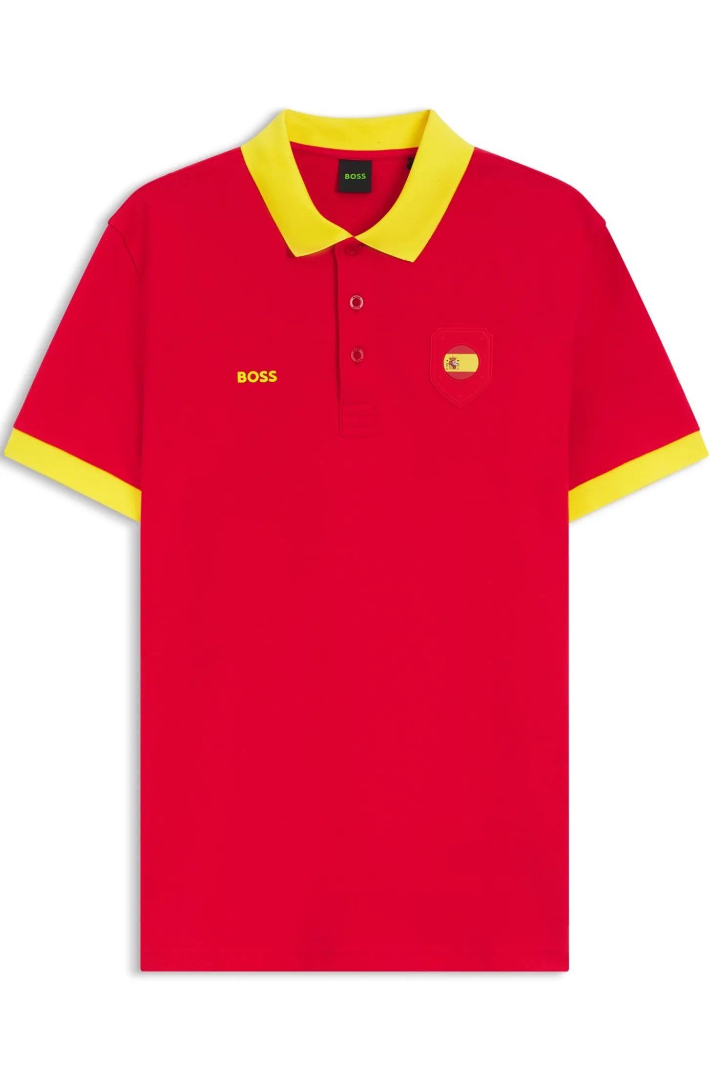 Paddy polo shirt with country flag