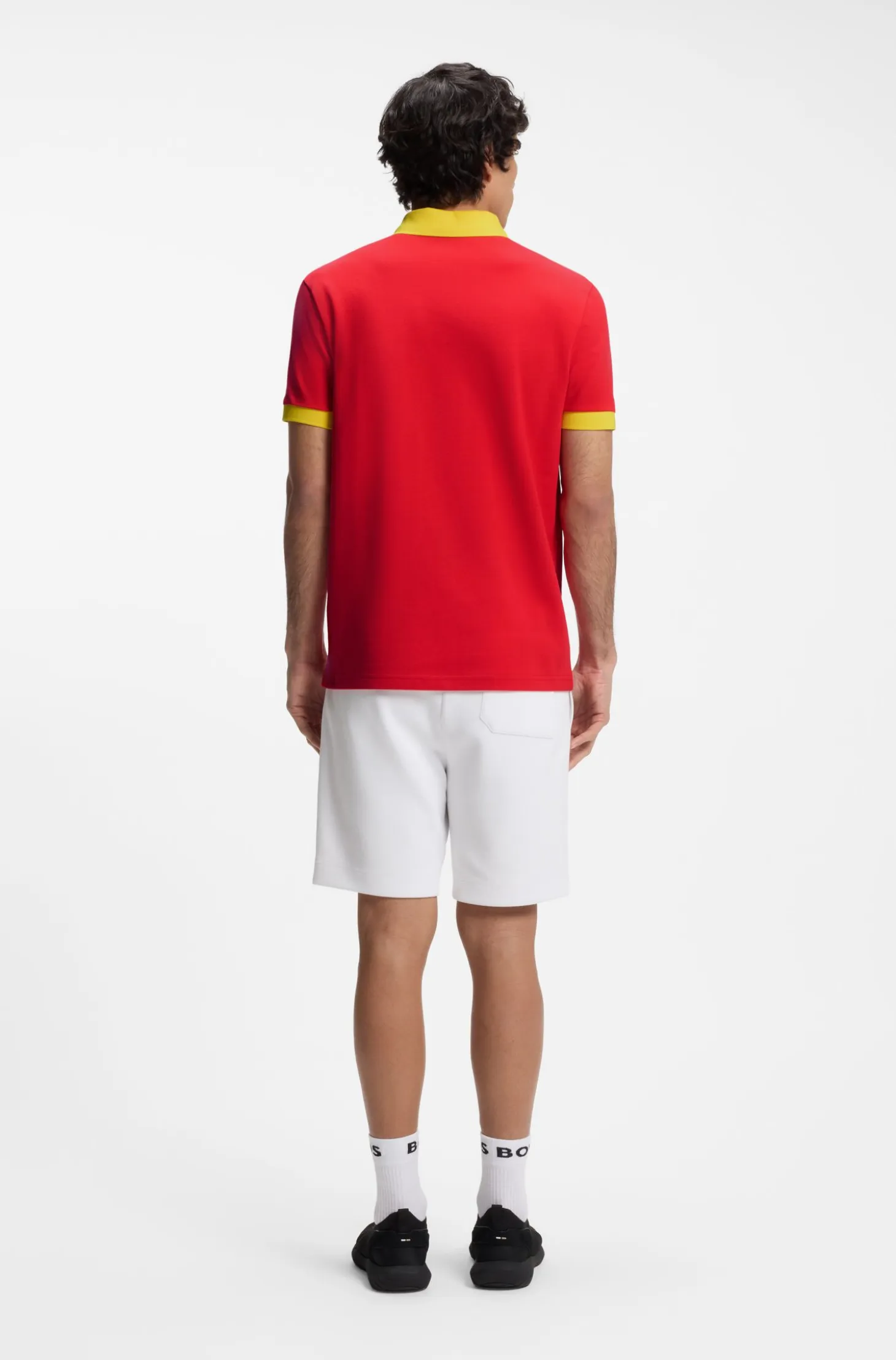 Paddy polo shirt with country flag