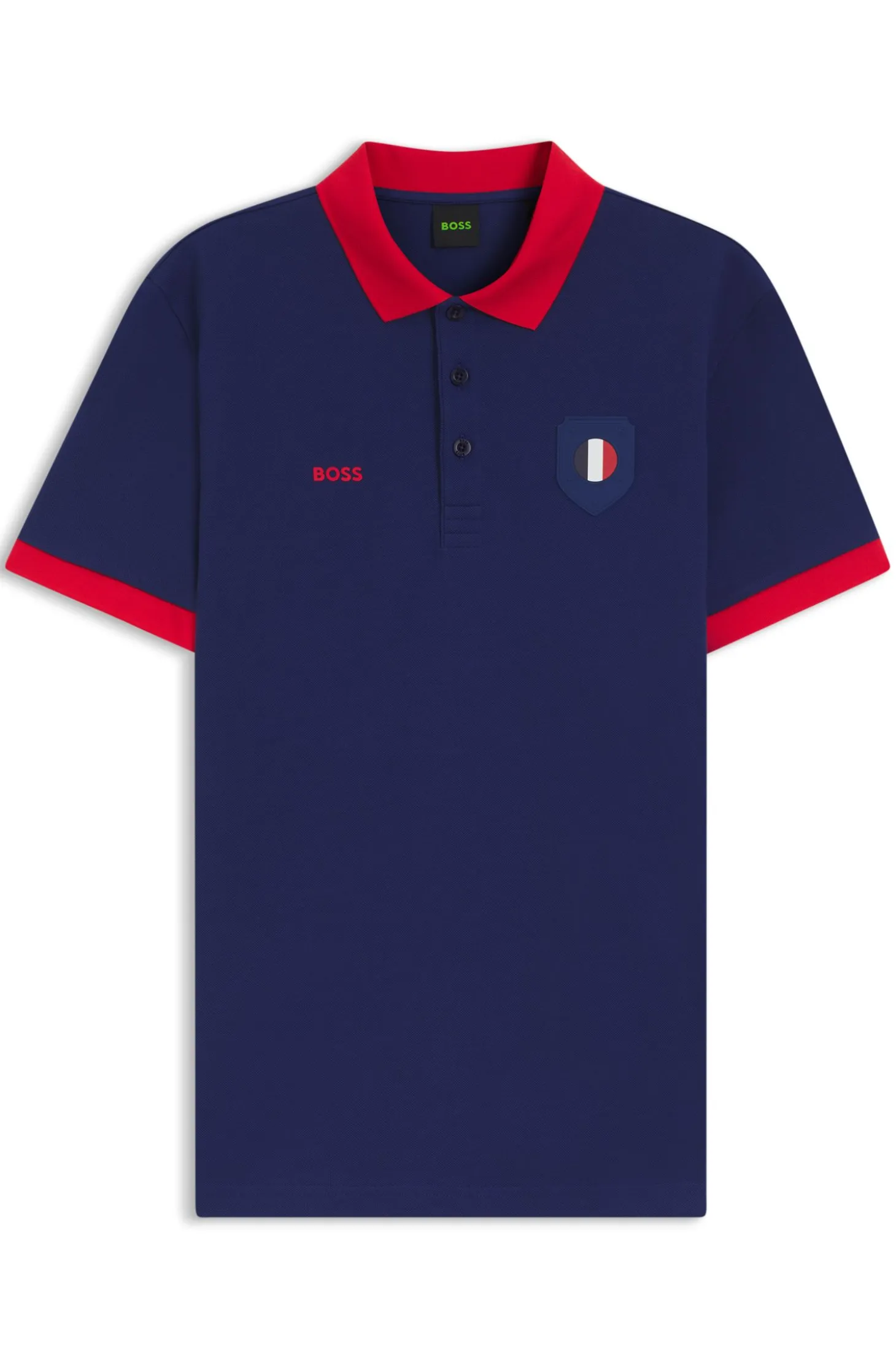 Paddy polo shirt with country flag