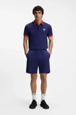 Paddy polo shirt with country flag