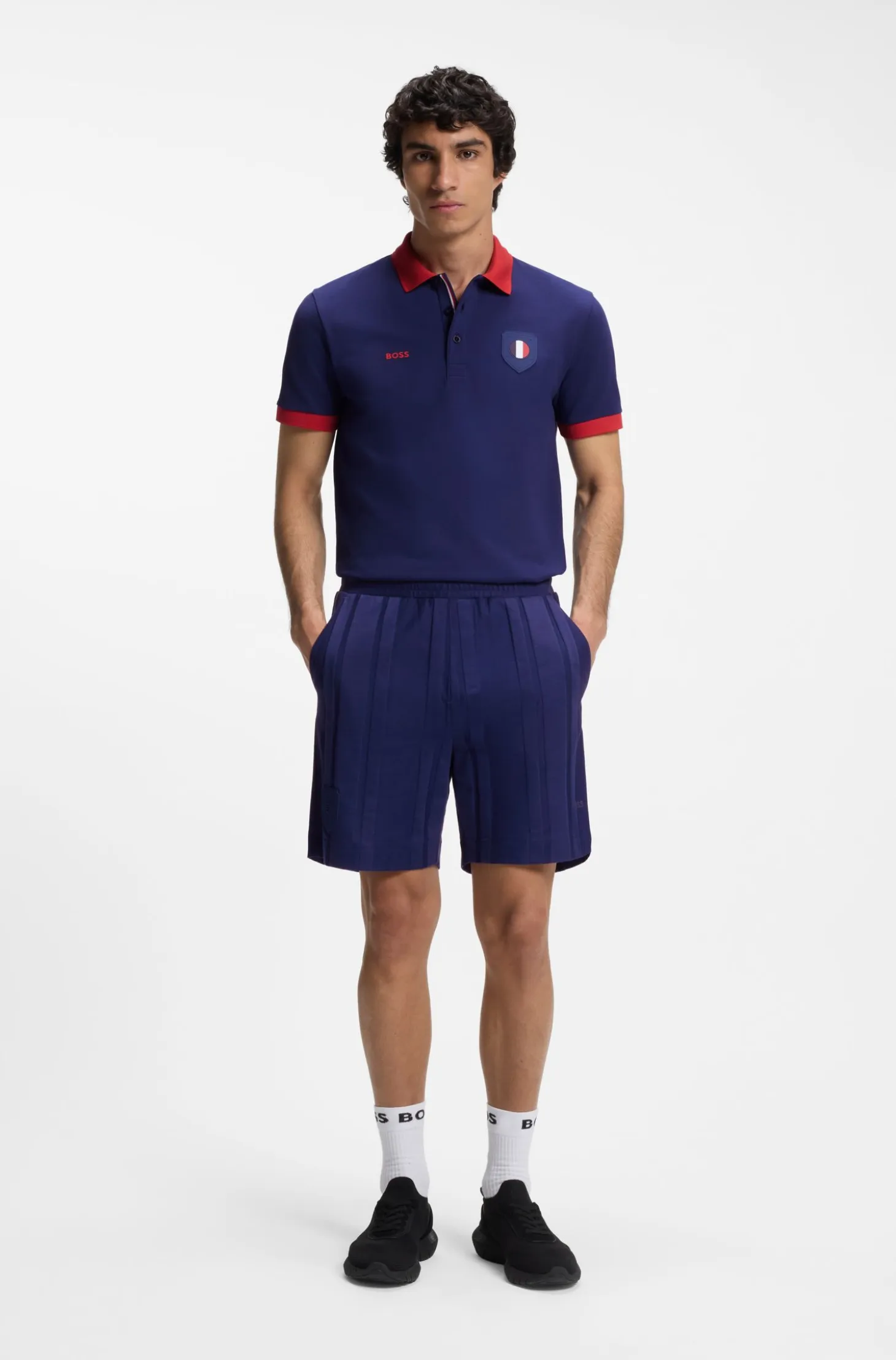 Paddy polo shirt with country flag