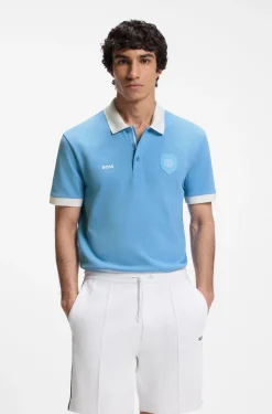 Paddy polo shirt with country flag
