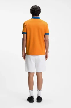 Paddy polo shirt with country flag