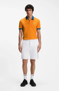 Paddy polo shirt with country flag