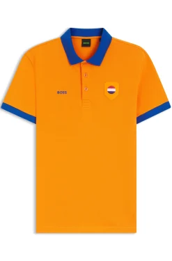Paddy polo shirt with country flag
