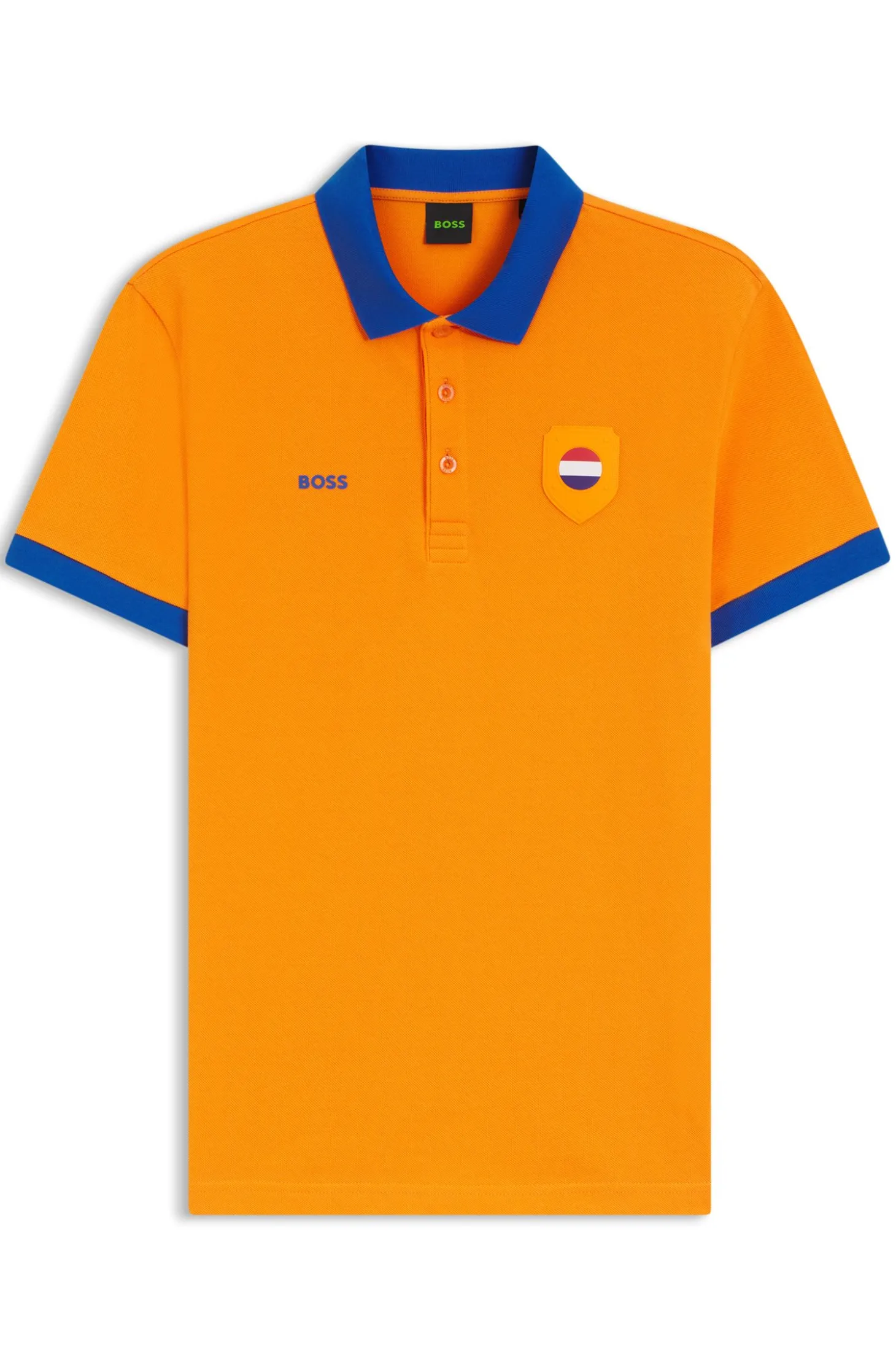 Paddy polo shirt with country flag