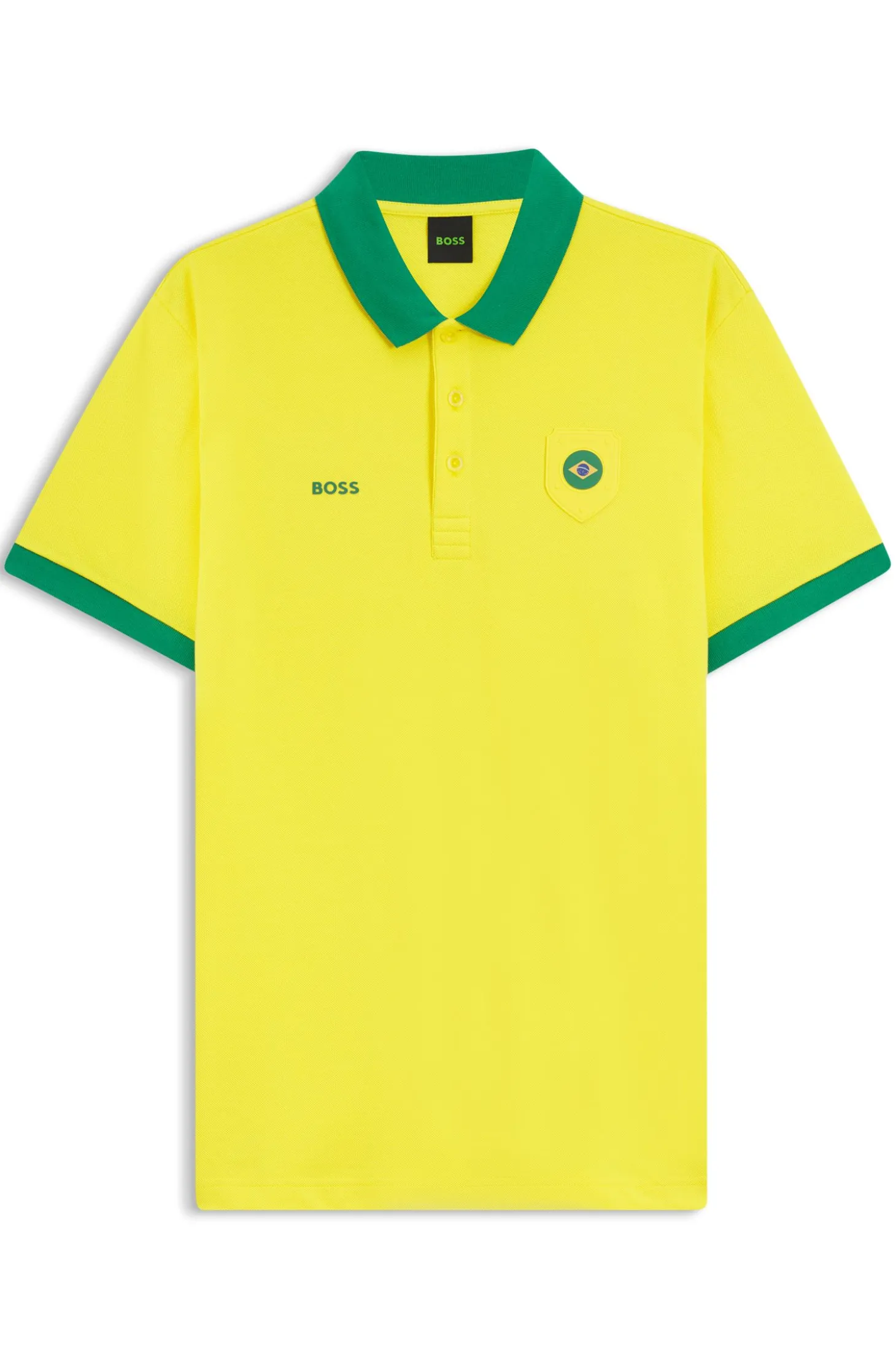 Paddy polo shirt with country flag