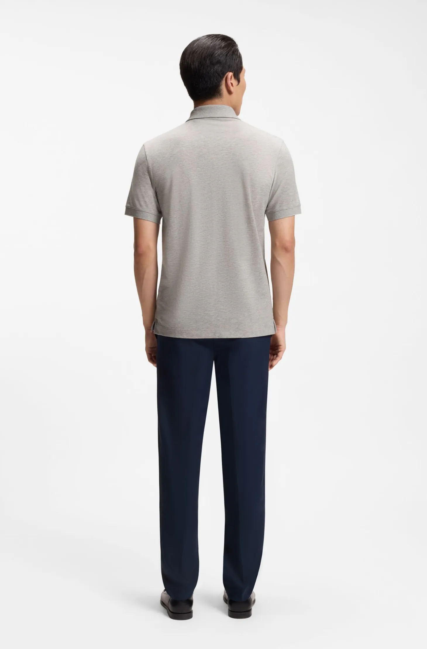 Pallas polo shirt in cotton piqué with embroidered logo
