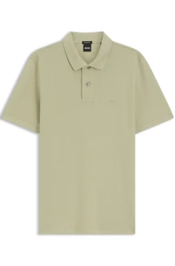 Pallas polo shirt in cotton piqué with embroidered logo